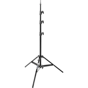 Avenger Baby Aluminum Stand 30 with Adjustable Leveling Leg (Black, 9.8 Feet)