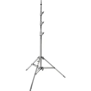 Avenger Chrome-Plated Baby Alu Stand 30 with Adjustable Leveling Leg (9.8 Feet)