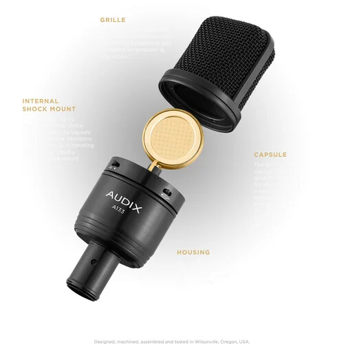 Audix A133 Cardioid Condenser Microphone with Large Diaphragm - Image 3