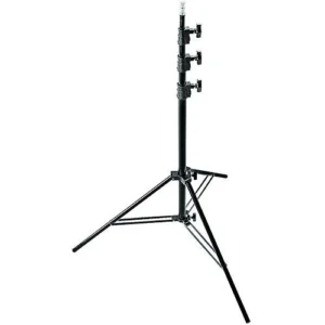 Avenger Lighting Stand in Black, 12.6 Feet Tall