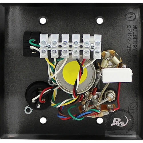 Pro Co Sound AVP-1 Black Wall Plate Interface for Audio and Video - Image 2
