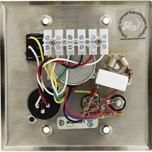 Pro Co Sound AVP-1 Stainless Steel Wall Plate for Audio Video Interface - Image 2