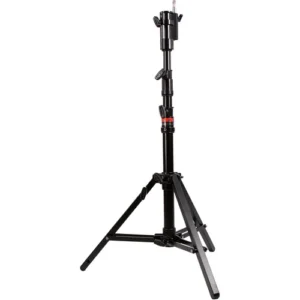 Matthews Double Riser Low Boy Combo Stand with Black Powder Coat, 6.4 Feet