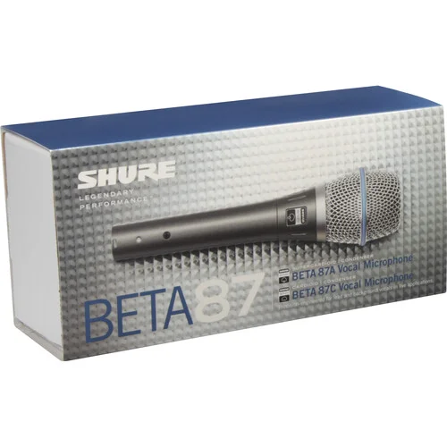 Shure Beta 87A Supercardioid Vocal Condenser Mic - Image 6