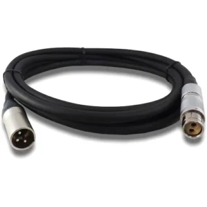 BLUESHAPE PWCAL 3-Pin XLR Male to 2-Pin Fischer Female Power Cord for Arri Alexa Cameras (10 Feet)