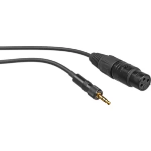 Sennheiser G2 Transmitter 2' Locking Adapter Cable - 3-Pin XLR Female to 3.5mm TRS Remote Audio