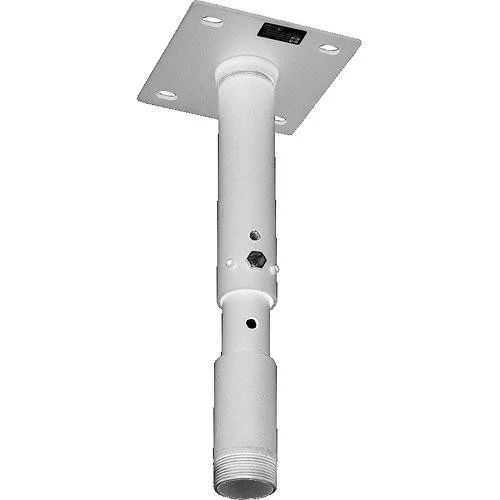 White Chief CMA-700W 6-Inch Ceiling Mount Plate Featuring 1.5-Inch Adjustable NPT Column