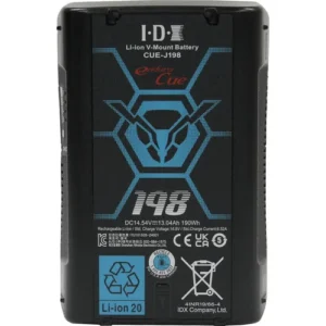 V-Mount Battery CUE-J198 by IDX System Technology  190Wh Power Solution