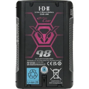 IDX CUE-J98 V-Mount 95Wh Battery with System Technology