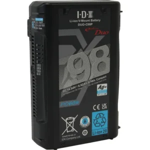 DUO-C98P High-Load Li-Ion V-Mount Battery 97Wh by IDX System Technology