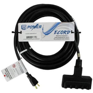 Pro Co Sound E-Cord 25-Foot Heavy-Duty 12-Gauge Extension Cable