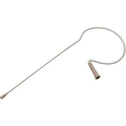 AKG Wireless Transmitter Compatible E6 Omni Earset Microphone with TA3F Connector, Detachable 2mm Cable, and High Overload Capacity in Beige