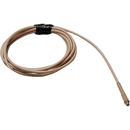 AKG Wireless Transmitter Compatible E6 Omni Earset Microphone with TA3F Connector, Detachable 2mm Cable, and High Overload Capacity in Beige - Image 3