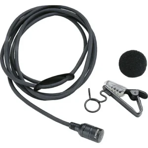 Sony ECM-44BMP Omnidirectional Clip-on Lav Mic with 3.5mm Locking Connector for Sony Wireless Transmitters