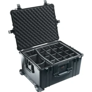 Black Pelican 1624 Protective Case with Custom Dividers
