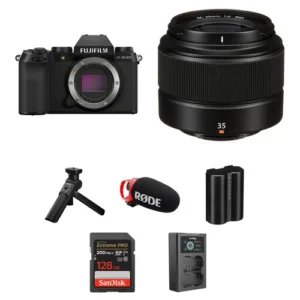 FUJIFILM X-S20 Mirrorless Digital Camera with 35mm f/2 Lens and Creator Bundle