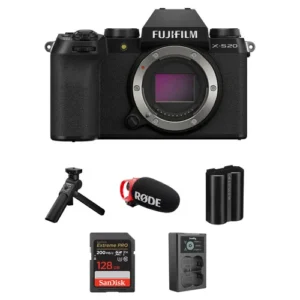 FUJIFILM X-S20 Content Creator Kit with Mirrorless Camera