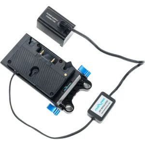 Panasonic AG-CX350 24 Dummy Battery Adapter - Gold Mount Plate to VW-VBD58 by IndiPRO Tools
