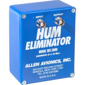 Avionics HEC-2000 Video Noise Reducer by Allen