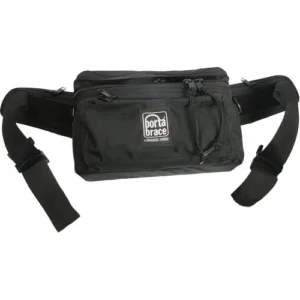 PortaBrace Large Midnight Black HIP-3 Hip Pack for Compact Camcorders and Gear