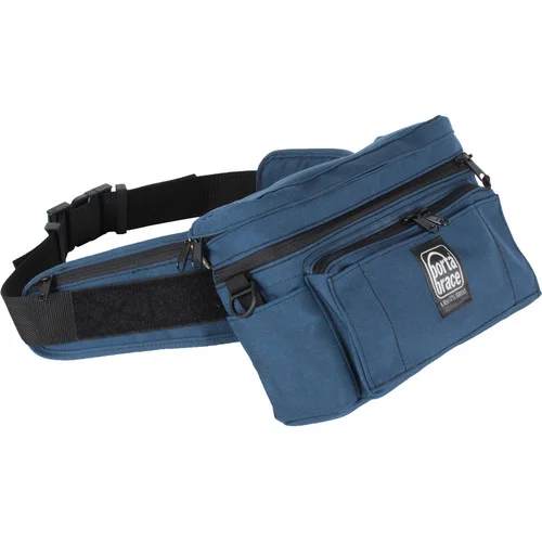 PortaBrace Large HIP-3 Signature Blue Hip Pack for Compact Camcorders and Gear - Image 2