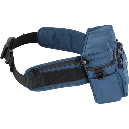 PortaBrace Large HIP-3 Signature Blue Hip Pack for Compact Camcorders and Gear - Image 4