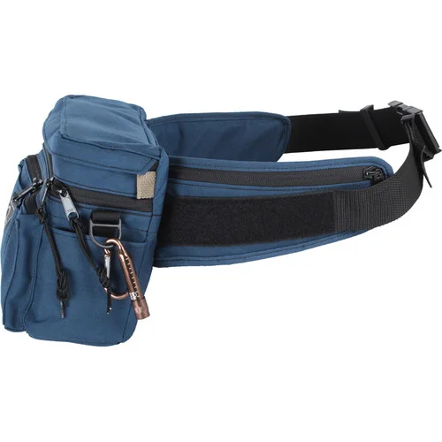 PortaBrace Large HIP-3 Signature Blue Hip Pack for Compact Camcorders and Gear - Image 5