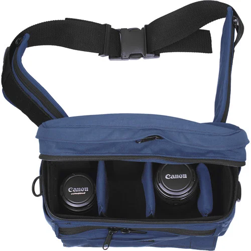 PortaBrace Large HIP-3 Signature Blue Hip Pack for Compact Camcorders and Gear - Image 7
