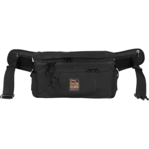 PortaBrace HIP-4 X-Large Midnight Black Hip Pack for Mini DV Camcorder Accessories