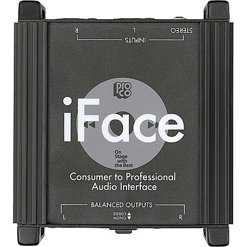 Pro Co Sound iFace Compact Portable Audio Interface Player - Image 2