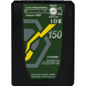 Imicro-150P IDX System Technology Mini V-Mount High-Load 145Wh Lithium-Ion Battery
