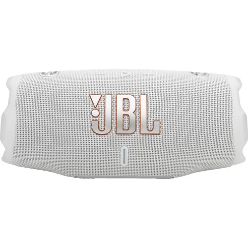 JBL Charge 6 Wireless Portable Speaker in White - Image 2