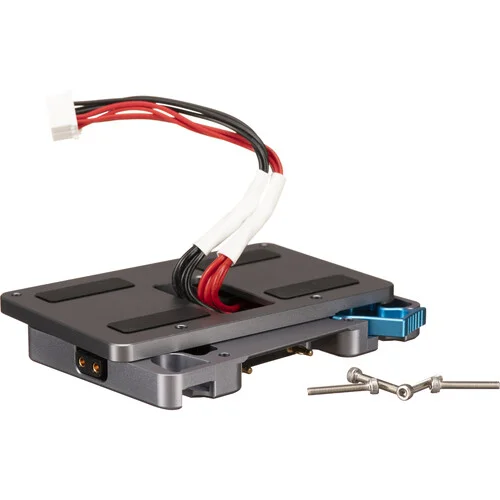 Gold Battery Plate by Kondor Blue for Blackmagic URSA Mini in Space Gray - Image 5