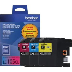 Brother LC1053PKS Innobella 3-Pack Super High Yield Color Ink Cartridges