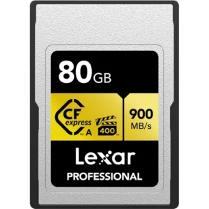 Lexar Gold Series Professional 80GB CFexpress Type A Memory Card
