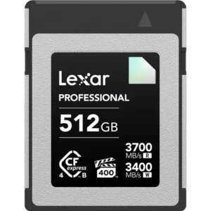 Lexar Professional 512GB DIAMOND CFexpress Type B 4.0 Memory Card