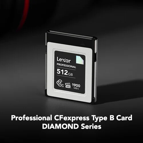 Lexar Professional 512GB CFexpress Type B DIAMOND Memory Card - Image 2
