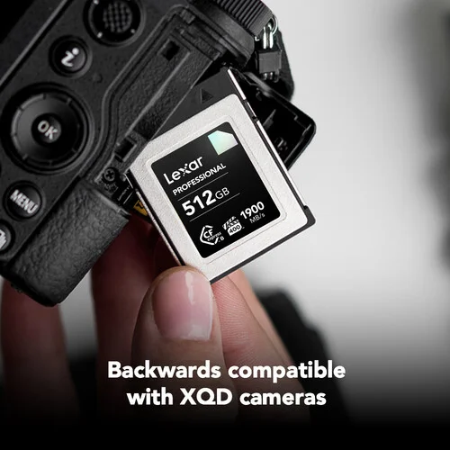 Lexar Professional 512GB CFexpress Type B DIAMOND Memory Card - Image 6