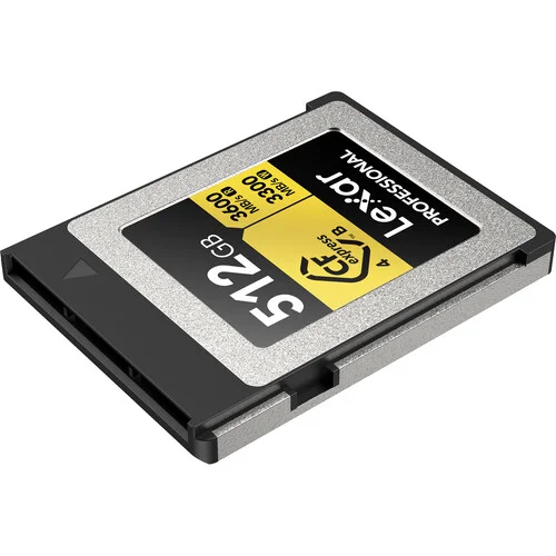 Lexar Professional 512GB GOLD CFexpress Type B 4.0 Memory Card (2-Pack) - Image 4