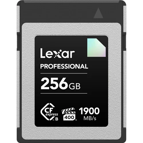 Lexar Professional 256GB CFexpress Type B DIAMOND Series Memory Card with Reader - Image 4