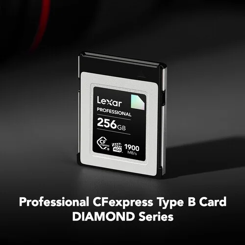 Lexar Professional 256GB CFexpress Type B DIAMOND Series Memory Card with Reader - Image 6