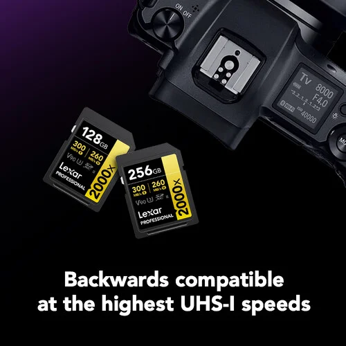 Lexar Professional 2000x UHS-II SDXC 256GB Memory Cards (2-Pack) - Image 6