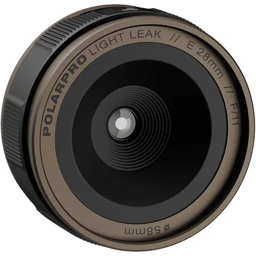 PolarPro LightLeak 28mm f/11 Camera Lens for FUJIFILM X Mount