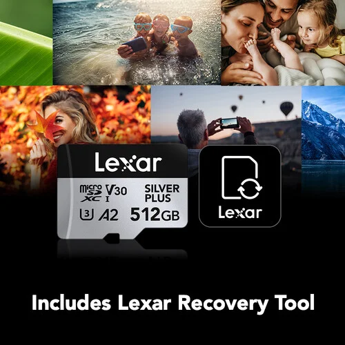 Lexar Professional 1TB SILVER PLUS UHS-I microSDXC Card Includes SD Adapter - Image 6