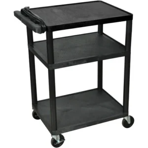 Luxor 34-Inch Electric Height Adjustable Table in Black