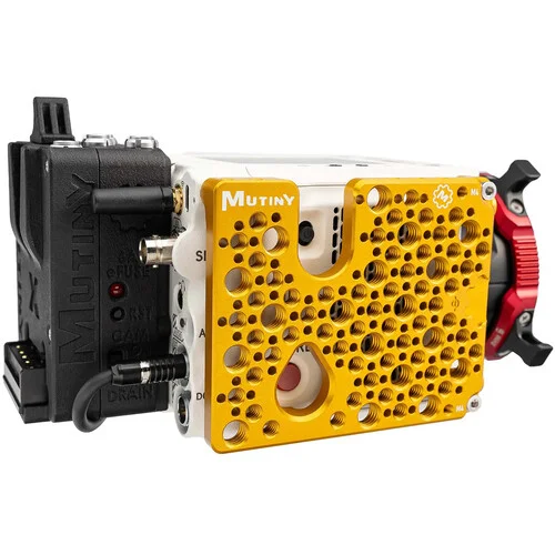 Full AC-Side Cheese Plate for RED KOMODO-X by MUTINY (Nikon Gold) - Image 3