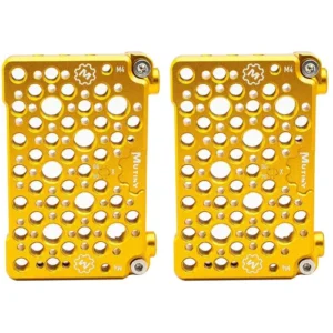RED KOMODO-X Nikon Gold Cheese Plate for MUTINY Lil Shawty (Pair)