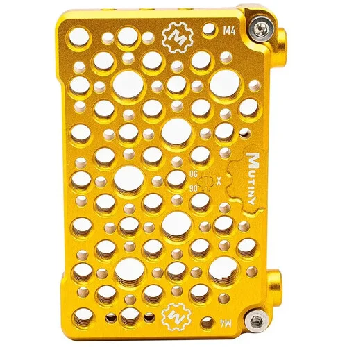 RED KOMODO-X Nikon Gold Cheese Plate for MUTINY Lil Shawty (Pair) - Image 2