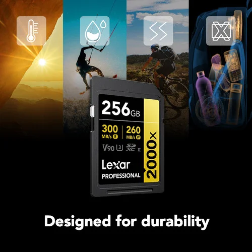 Lexar Professional 2000x UHS-II SDXC Card 256GB (2-Pack) - Image 4