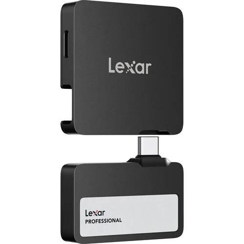 Lexar Professional Go 1TB Portable SSD with USB 3.2 Gen 2 Hub